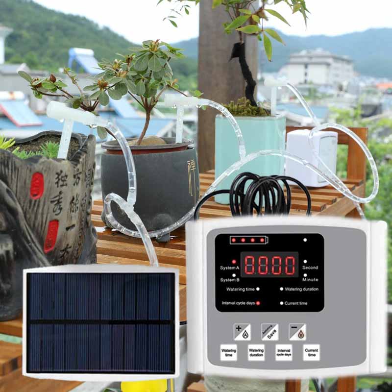 Smart Garden Hose Timer - Automatic Solar Energy Drip Irrigation Device