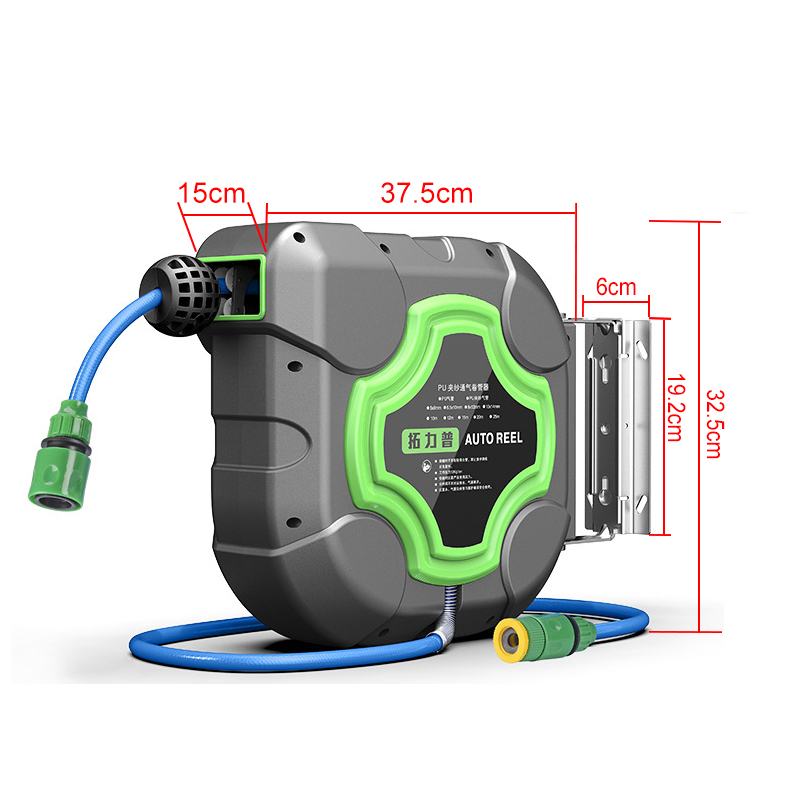 Smart Garden Hose Timer - 10/15/20M Automatic Retractable Hose Reel Water
