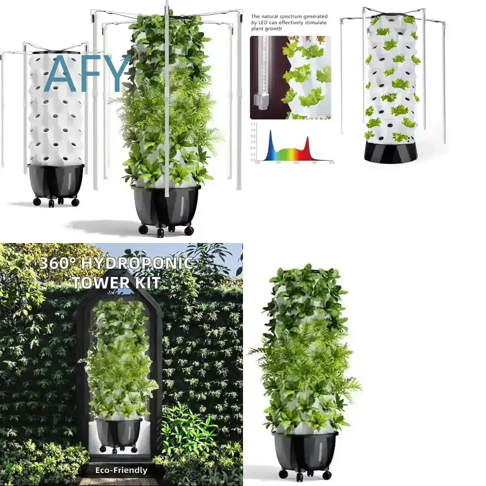Smart Garden Vertical - HydroBlue Vertical Hydroponic Grow System for