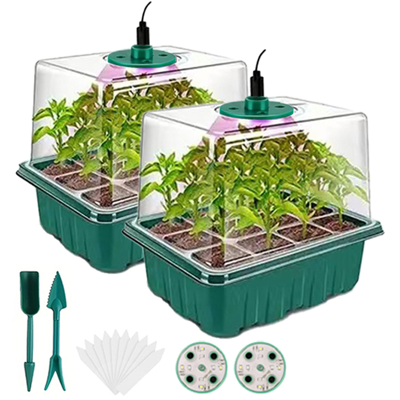 Smart Garden Domes - Home Seed Starter Tray with Grow