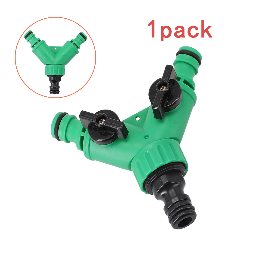 Smart Garden Hose Timer - 2-Way Garden Hose Splitter Y Connector
