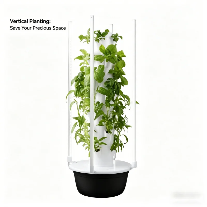 5-Layer Spacetree Hydroponic T - Smart Garden Vertical recension och pris