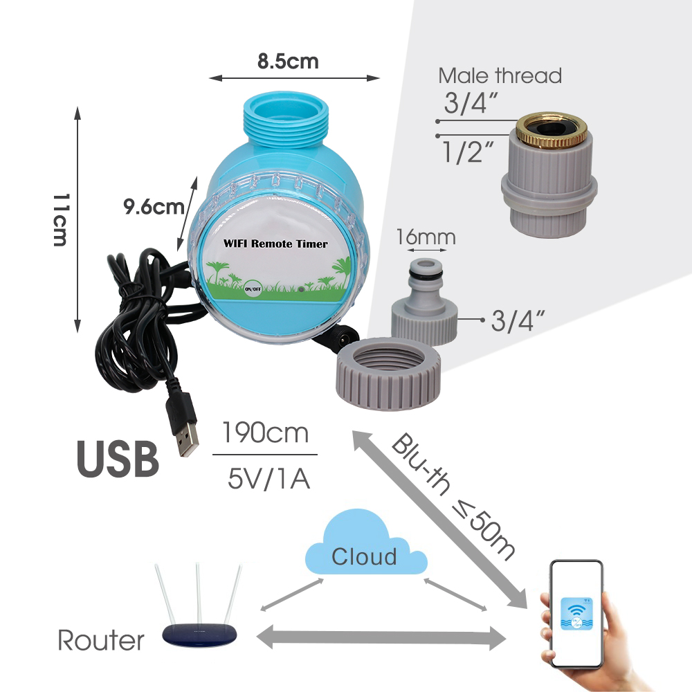 30-50M Smart Garden Watering S - Smart Garden System recension och pris