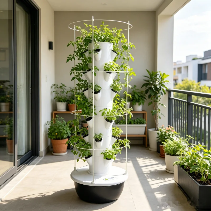 9 Layer Aeroponic Hydroponic V - Smart Garden Vertical recension och pris