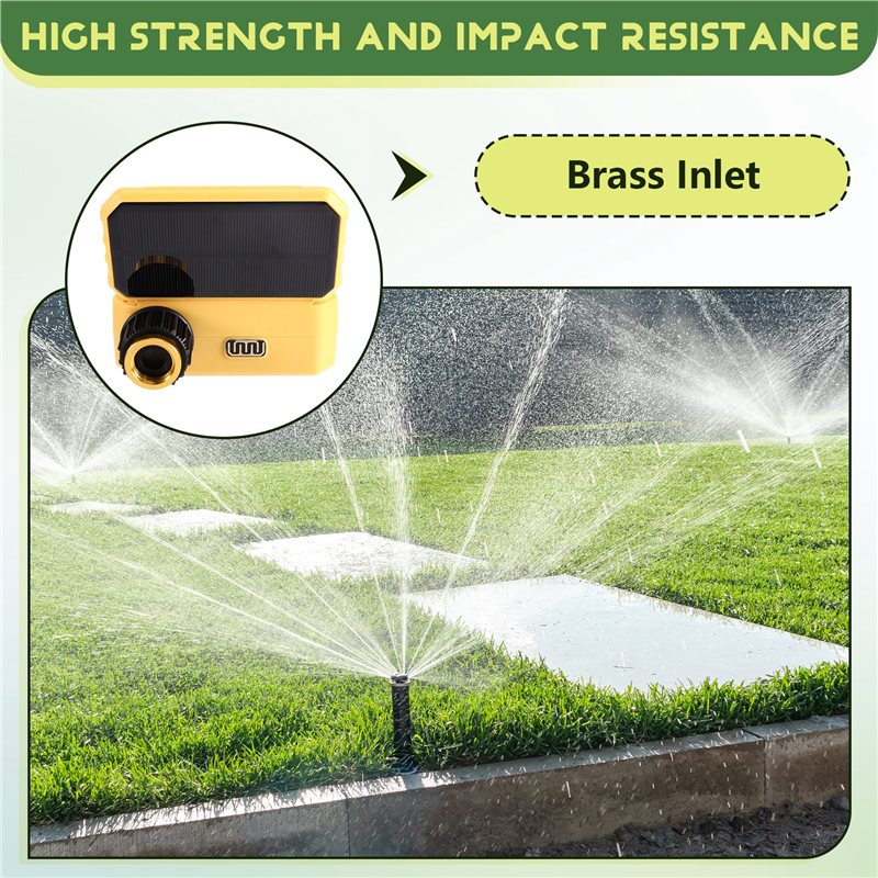 ABDJ-Wifi Smart Solar Sprinkle - Smart Garden Hose Timer recension och pris