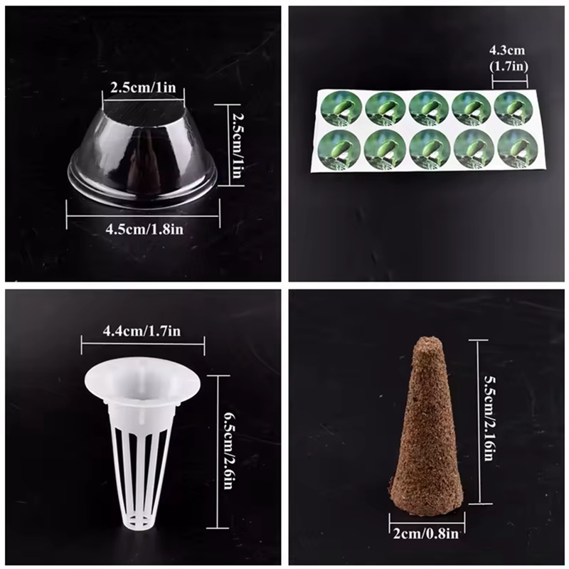 12Pcs Planting Basket Grow Spo - Aerogarden Seed Pod recension och pris