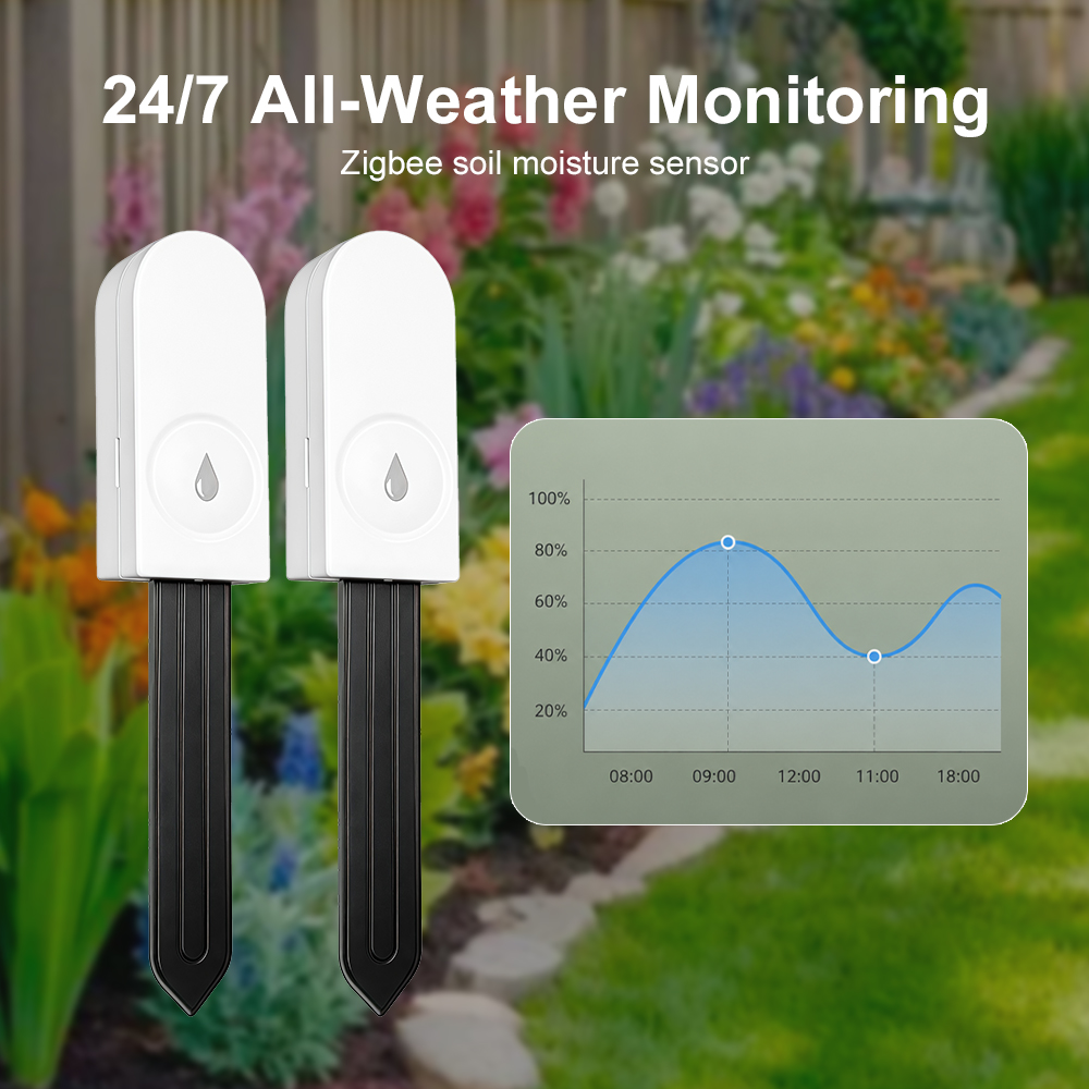 Zigbee 3.0 Soil Moisture Senso - Smart Garden System recension och pris
