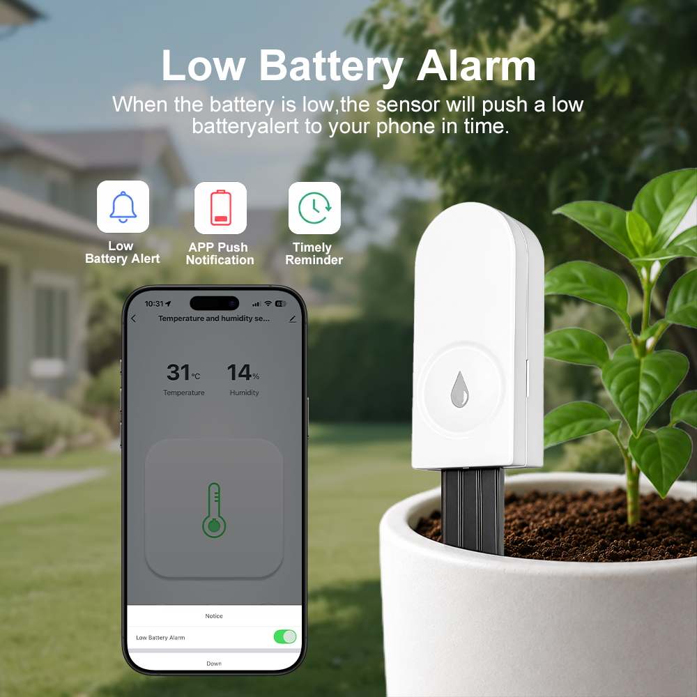 Zigbee 3.0 Soil Moisture Senso - Smart Garden System recension och pris