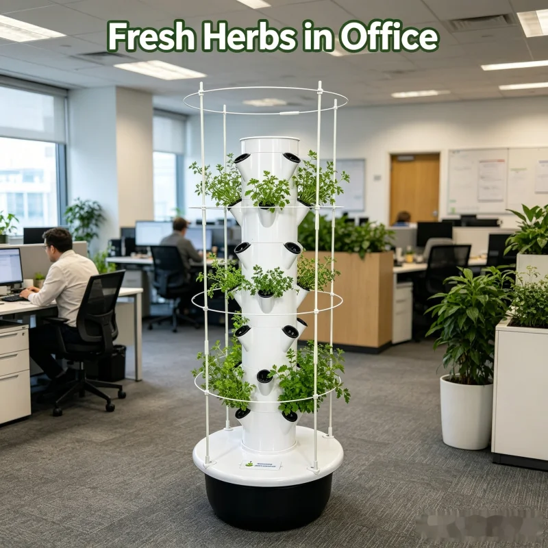 Smart Vertical Hydroponic Towe - Smart Garden System recension och pris