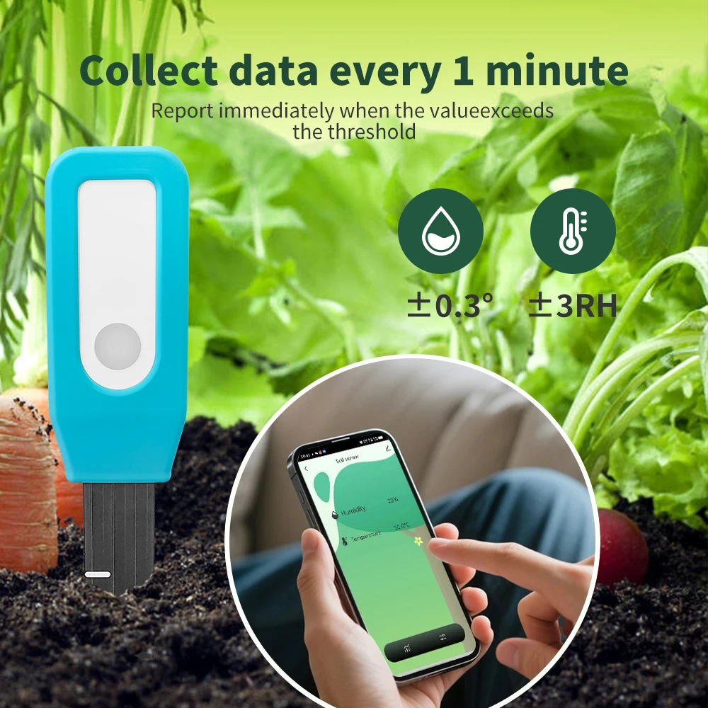 Smart Soil Tester Sensor BT Tu - Smart Garden Domes recension och pris