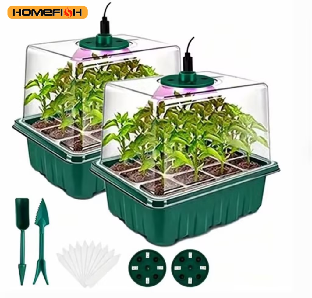 Home Seed Starter Tray with Gr - Smart Garden Domes recension och pris