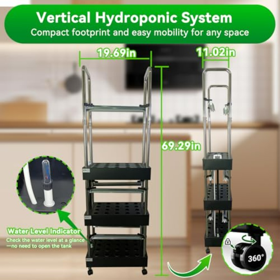 Indoor hydroponics growing sys - Smart Garden System recension och pris