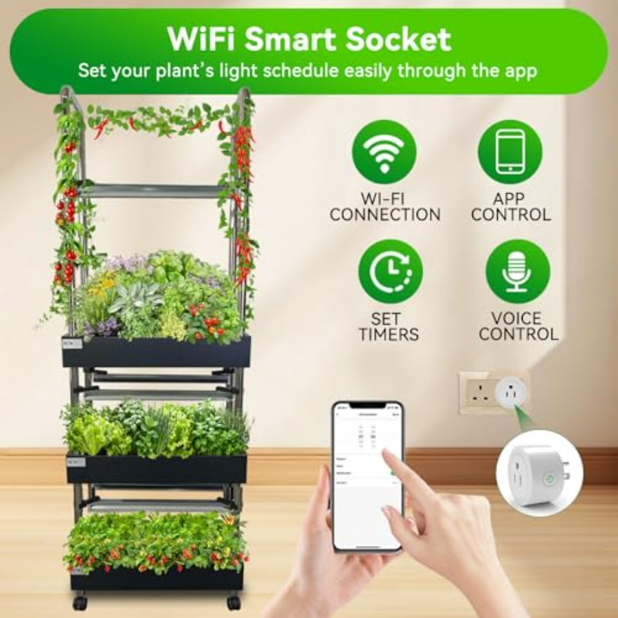Indoor hydroponics growing sys - Smart Garden System recension och pris