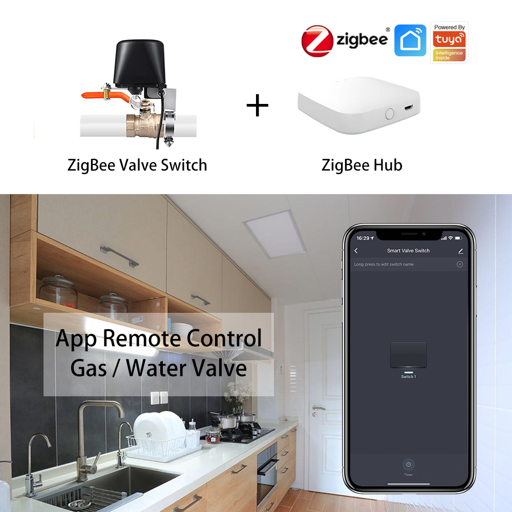 ZigBee Water/Gas Valve Remote  - Smart Garden System recension och pris