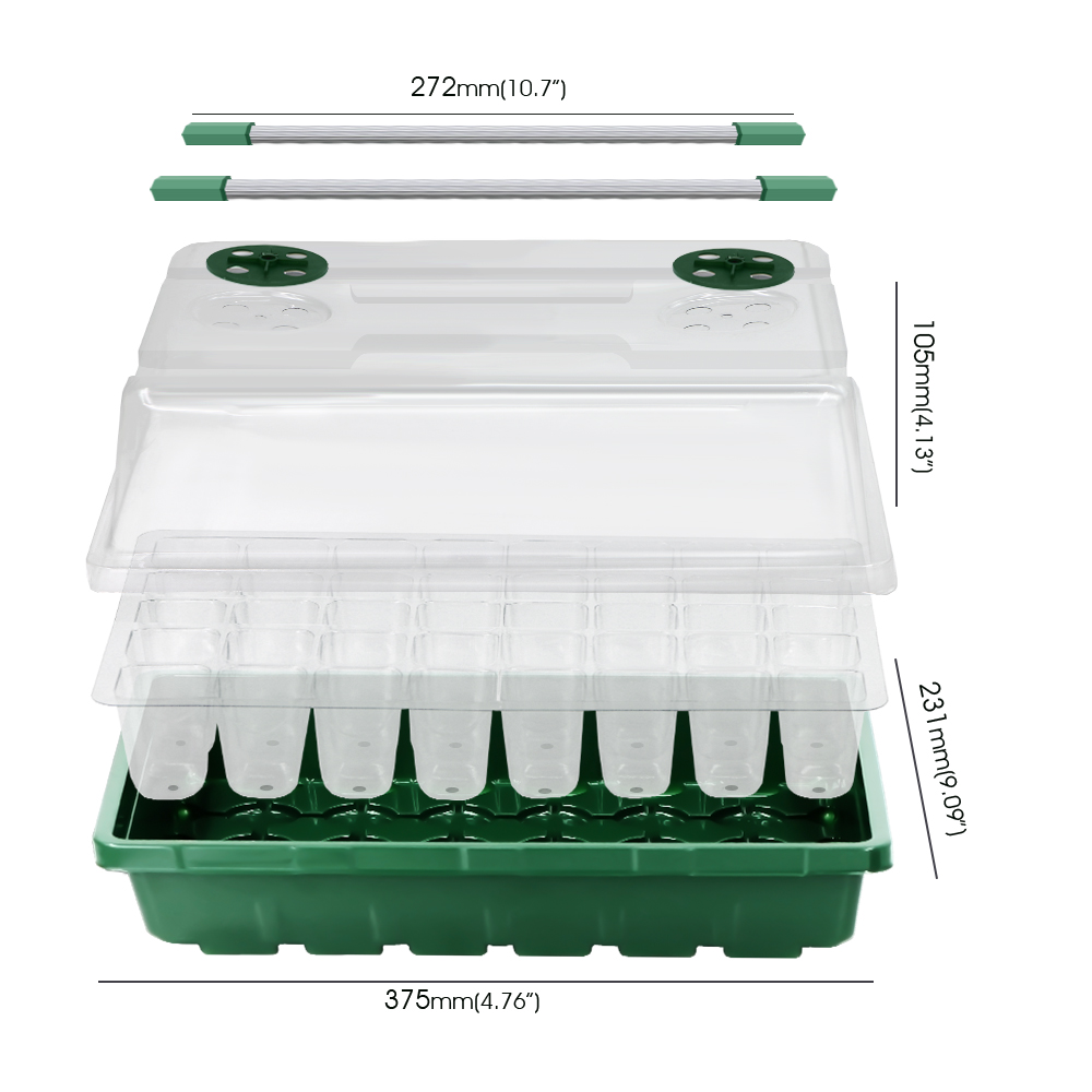 New Seed Starter Trays with Hi - Smart Garden Domes recension och pris