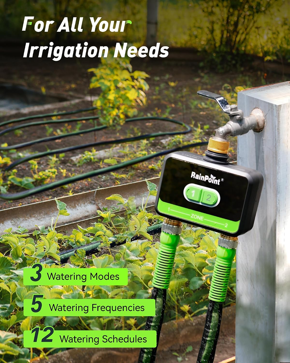 2-Zone Smart WiFi Water Timer  - Smart Garden System recension och pris