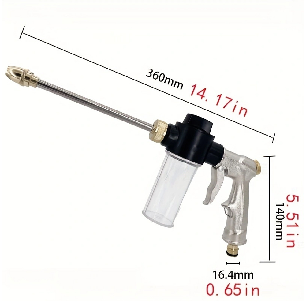 NEW 360° Rotating Nozzle High  - Smart Garden Hose Timer recension och pris