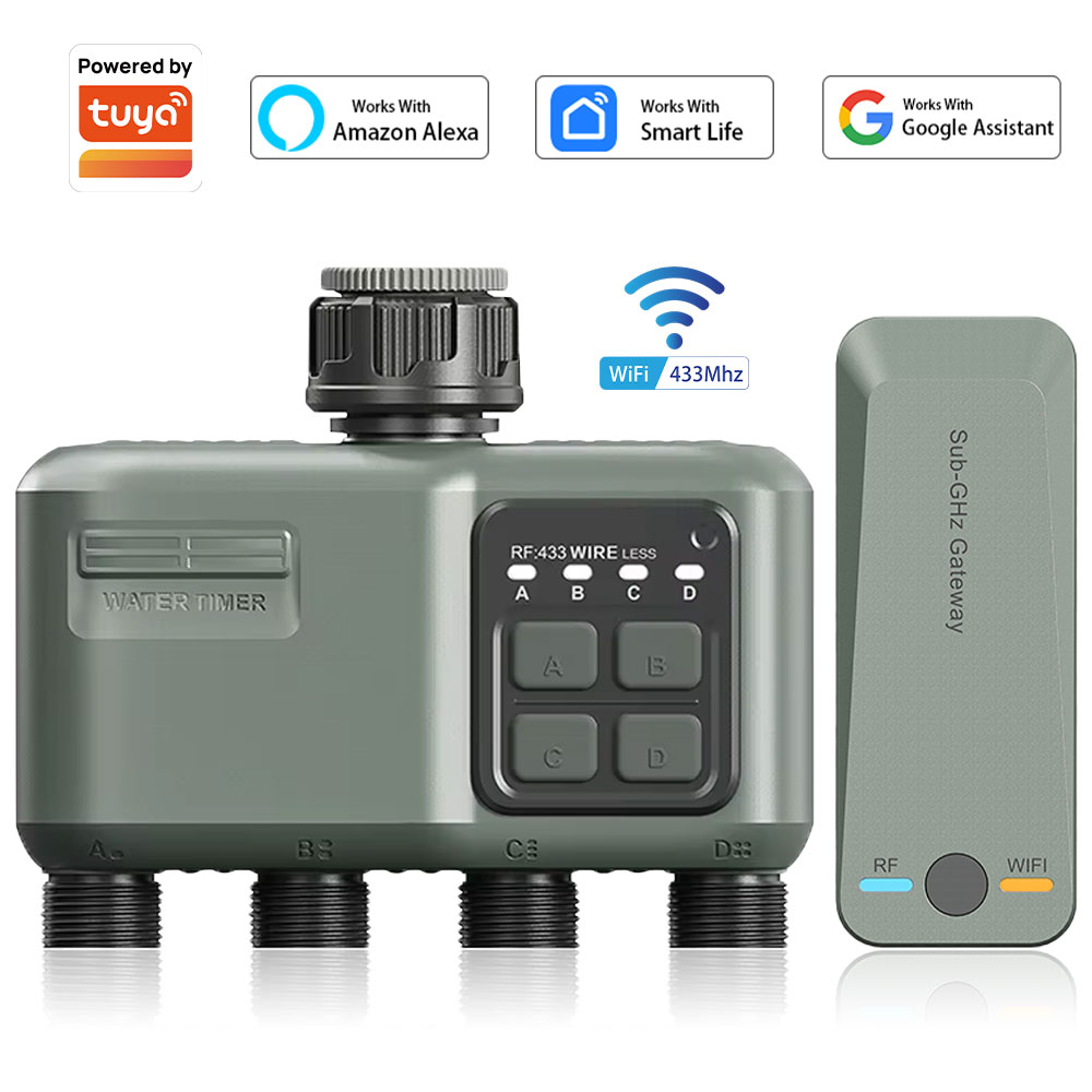 4 Outlet Programmable Water Ti - Smart Garden Hose Timer recension och pris