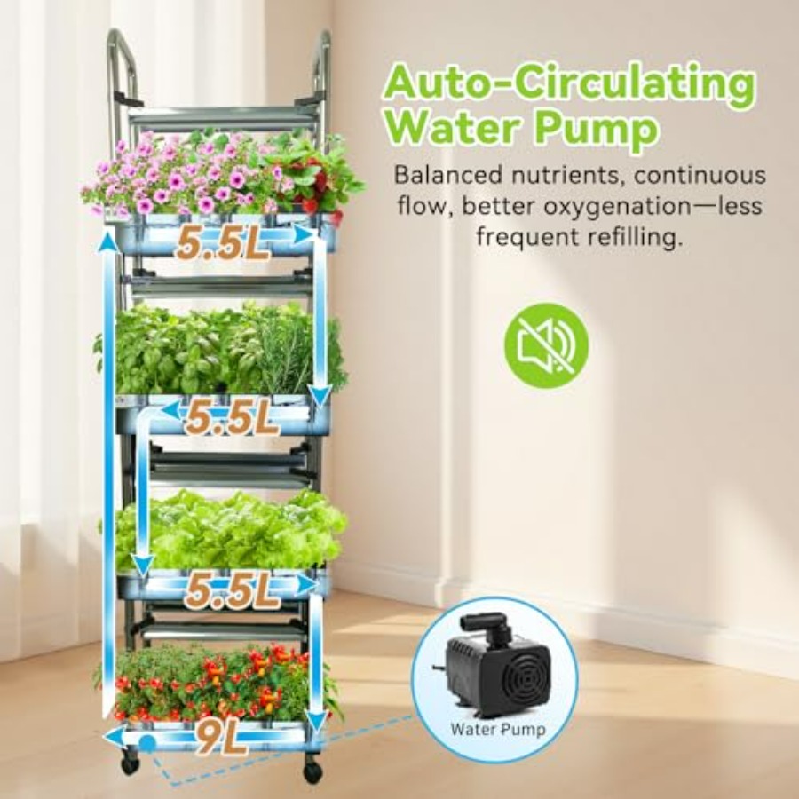 Indoor hydroponics growing sys - Smart Garden System recension och pris