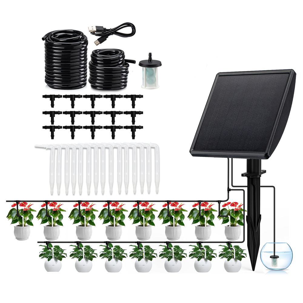 Solar Automatic Drip Irrigatio - Smart Garden System recension och pris