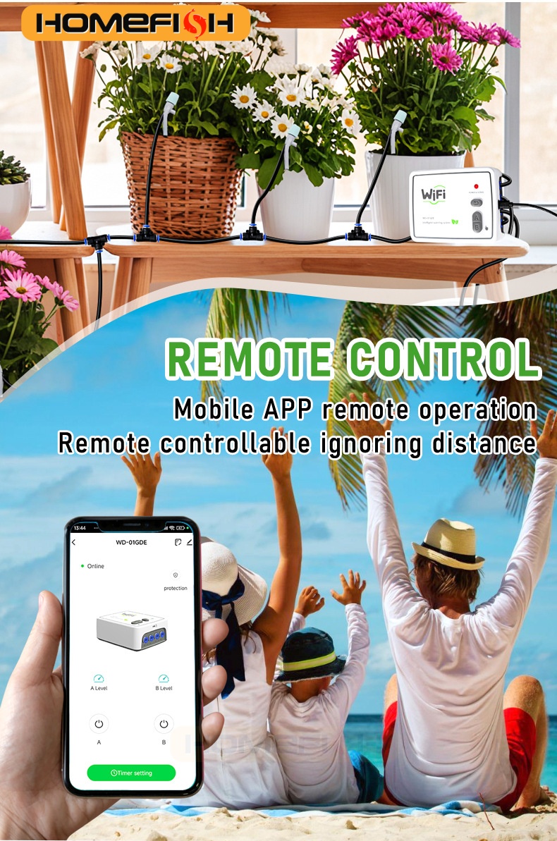 HOMEFISH WIFI Smart Dual Pump  - Smart Garden Domes recension och pris
