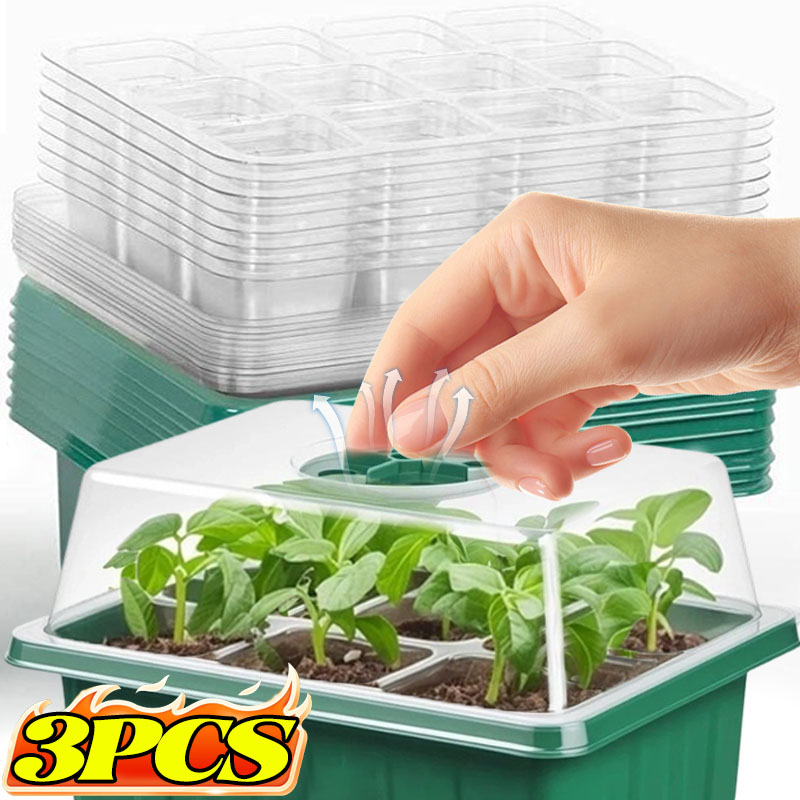 Seed Starter Tray with Lid 6 C - Smart Garden Domes recension och pris