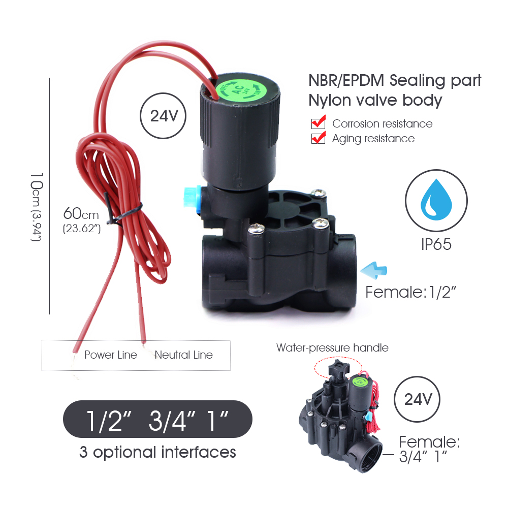 Garden Hose Solenoid Valve Con - Smart Garden Hose Timer recension och pris